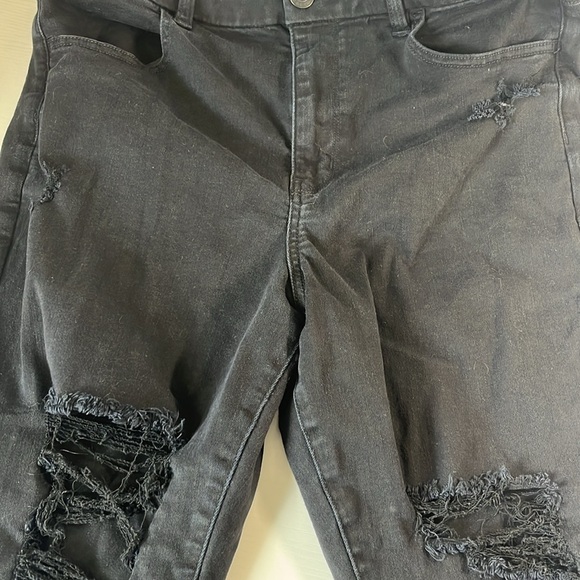 American Eagle. Next level stretch. Curvy high-rise jeggins size 14. - Picture 4 of 6